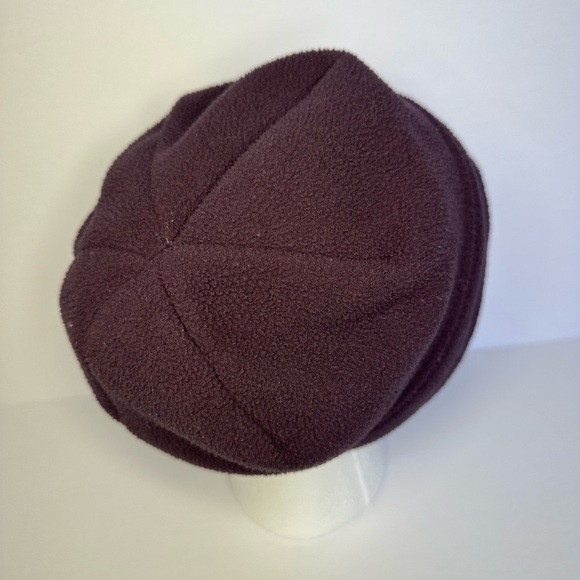The North Face Maroon Fleece Beanie - Picture 2 of 6